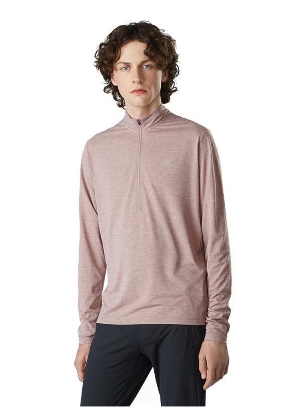 Arc'teryx Men’s Cormac Zip Neck Long Sleeve Shirt - Distortion - Large